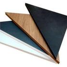 Prateleira De Canto Triangular 42x30 Cm Trovarelli Linha Furta-cor Em Mdf Decorativa Retalho Decoração Para Quartos Ambientes Salas