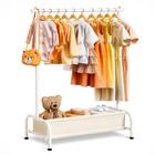 Prateleira de roupas MISSLO Kids com cesta Dress Up Storage branca