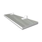 Prateleira Linha Furta-cor Com Borda De Pvc Branco 20x20 Cm - Trovarelli