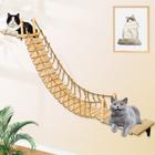 Prateleiras de parede Cat Calmbee Cat Bridge Wall Mount Cat Perch