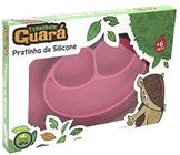 Pratinho de Silicone com Divisórias Rosa Turminha Guará