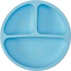 Pratinho em Silicone com Ventosas Azul 15630 - Buba