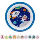 Pratinho Infantil Raso Animal Fun e Frutti para Micro-Ondas Buba