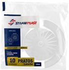 Prato Acrílico PRC 18cm - Strawplast