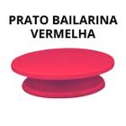 Prato Bailarina Giratorio Base Bolo Boleira Confeiteiro Profissional Decorar Enfeitar Torta Girar