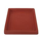 Prato Base Quadrado Para Vaso De Planta Em Polietileno 26 Cm - Foster Plast