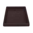 Prato Base Quadrado Para Vaso De Planta Em Polietileno 30 Cm - Foster Plast