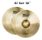 Prato Bateria Worship 16 Polegadas Zeus Custom Hi-hat B20 - Geral