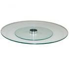 Prato Centro De Mesa Giratório Vidro 8Mm Temperado 35Cm - Santrin