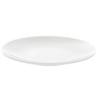 Prato de Sobremesa Porcelana Tramontina Leonora 19cm Branco Raso Cupê Avulso