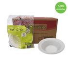 Prato Fundo 15cm Branco Kerocopo com 500 unidades - Estilo Cumbuca