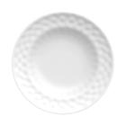 Prato Fundo 24cm Plissan Branco Germer Porcelanas