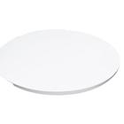 Prato Giratório Para Mesa De Jantar Laqueado Branco 50Cm