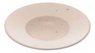 Prato para risoto de ceramica mist branco matte 26cm