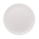 Prato Raso de Vidro Opalino Diwali Branco 25cm x 2cm - Lyor