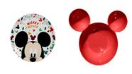 Prato Raso e Bowl Mickey Disney Melamine - Tuut - Yangzi