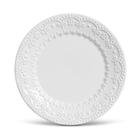 Prato Raso em Cerâmica Esparta Branco 26,5 cm - 1 Unid.