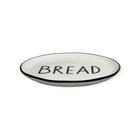 Prato Sobremesa 15cm Porcelana Bread Filete Preto - Vencedor