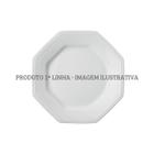 Prato Sobremesa 20cm Porcelana Schmidt - Mod. Prisma 2 LINHA 077