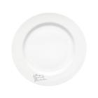 Prato Sobremesa Manhattan 19cm Porcelana PCLN197BR - Hauskraft - ETILUX, HAUSKRAFT, WESTERN