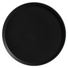 Prato Sobremesa Neo Preto Matte Porto Brasil 21,5 cm