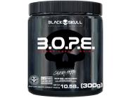 Pré Treino Black Skull Caveira Preta B.O.P.E - em Pó 300g Frutas Amarelas