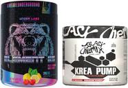 Pré Treino Element 115 400g Space Ice - Under Labz + Krea Pump (240g) Creatina com Beta Alanina - Under Labz