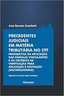 Precedentes Judiciais em Materia Tributaria no Stf - NOESES