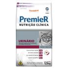 Premier nutrição clínica gatos urinário estruvita 1,5 kg