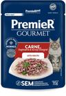 Premier sache gourmet gatos ad carne 70g