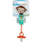 Prendedor De Chupeta Aplique Animal Fun Macaco Buba