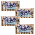 Prendedor De Madeira Para Varal Pregador ou Artesanato Grande Com 12UN