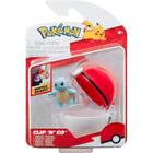 Prendedor N Go Pokémon Squirtle Poké Ball Jazwares Pkw3143