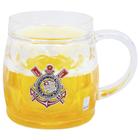 Presente Corinthians Timão Caneca Cerveja Base Grossa 400ml - Minas de Presentes