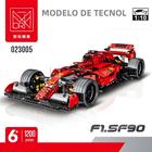 Presente De Aniversário Para Meninos Blocos De Construção De Carros Esportivos F1 Técnicos Brinquedo