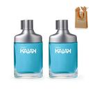 Presente Kaiak Clássico Tradicional Colônia Masculino Miniatura Natura 25 ml