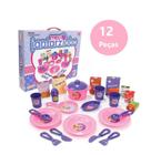 Jogo De Cha Porcelana Frozen Infantil Toyng - Papellotti