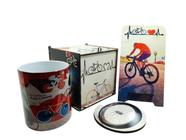Presente Para Pai Ciclista Kit Art Bike Exclusivo