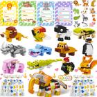 Presentes de Dia dos Namorados ANYGIFT Animal Building Blocks Kids