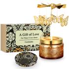 Presentes perfumados rotativos Candle Curimama Butterfly para mulheres