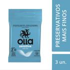 Preservativo Olla Sensitive com 3 Unidades - RECKITT HPC