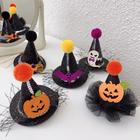 Presilha de Halloween Com Chapeuzinho Assustador Para Cabelo Menina