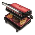 Press Grill Pg-01-Rc 1000W Vermelha 220V Inox Mondial