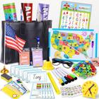 Pretend Play School Sets Gifts2U para crianças com bolsa para professores