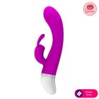 Pretty Love Freda Vibrador ponto G com cerdas e estimulador rabbit - Wasai