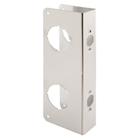 Prime-Line U 10539 Lock and Door Reinforcer Reinforce and Repair Doors, Add Extra Security To your Home and PreventUnauthorized Entry, 5-1/2 in, 2-3/8' x 1-3/4 in, Steel inoxidável