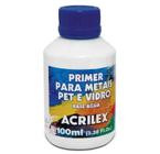 Primer Para Metais Pet E Vidro Acrilex - 100 Ml
