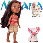 Princesa Moana Brinquedo Infantil Articulada Crianças E