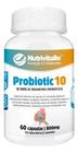 Probiotico 10 800mg 60 Cápsulas Nutrivitalle