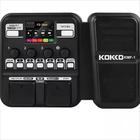 Processador Com Pedal De Expressão Multiefeitos Para Guitarra, Modelagem De Amplificadores, Looper, Seção De Ritmo e Afinador K-okko DC 9V - Kokko